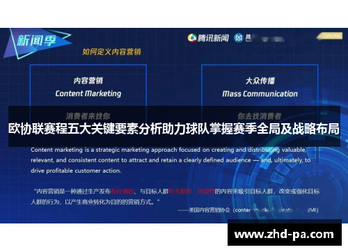 欧协联赛程五大关键要素分析助力球队掌握赛季全局及战略布局